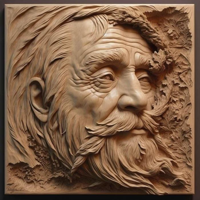 نموذج ثلاثي الأبعاد لآلة CNC 3D Art 